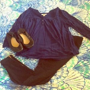 Zipper ankle black leggings!